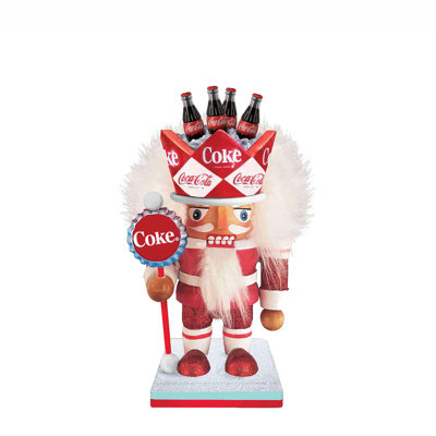 Casse-noisette 8 pouces Coca-Cola® de Kurt Adler
