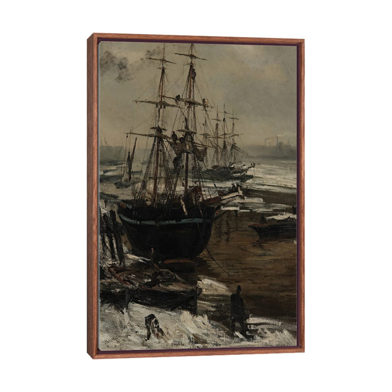 Print, 152.4 cm H x 101.6 cm W x 4.445 cm D, Classic Wood