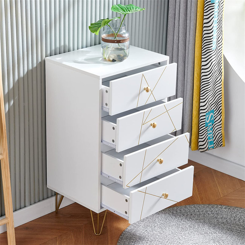 Aerith 48cm W 4 - Drawer Chest of Drawers
