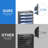 Hanging Wall File Organizer With Hooks, 12 Tier Vertical Wall Mount File Holder, Paper Document Mail Organizer For Office