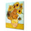 Douze tournesols, reproduction d'art de Vincent Van Gogh. Estampe numérique sur toile pour décoration intérieure-93918388-93918389