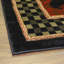 Tapis géométrique beige / noir Seagle-117383667