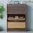 Retro large storage shoe cabinet