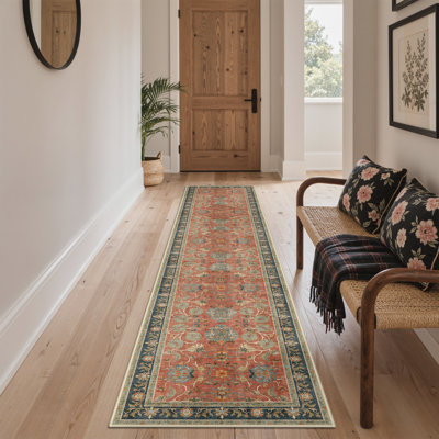 Tapis oriental performance lavable à la machine Roehit Persian Heritage Medallion