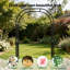 243cm H x 150cm W Metal Arched