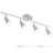Plug-in Track Light, 4-Light Ceiling Spotlight with 16.4' Cord