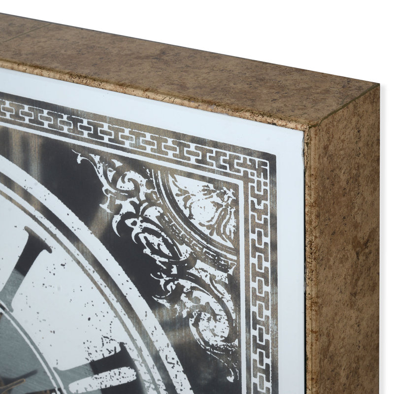 Newlin Metal Wall Clock