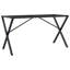 Ronks Dining Table Legs X-Frame Steel-338226203