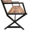 Abdule Solid Wood Outdoor Bench