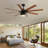 Bartling 52"/66" 8-Plywood-Blades Modern Ceiling Fan with Lighting Kit and Smart Remote-1507151457