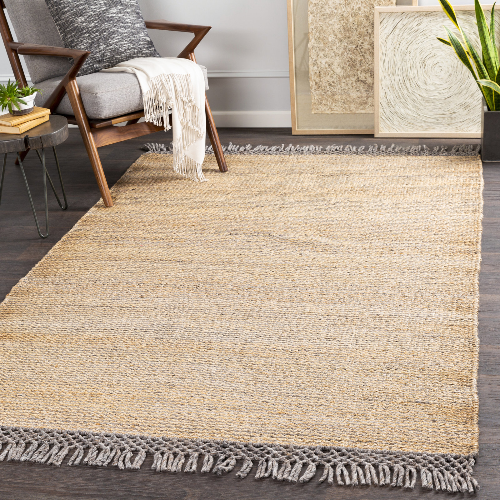 Blume Handmade Rug, Rectangle 5' x 7'6"
