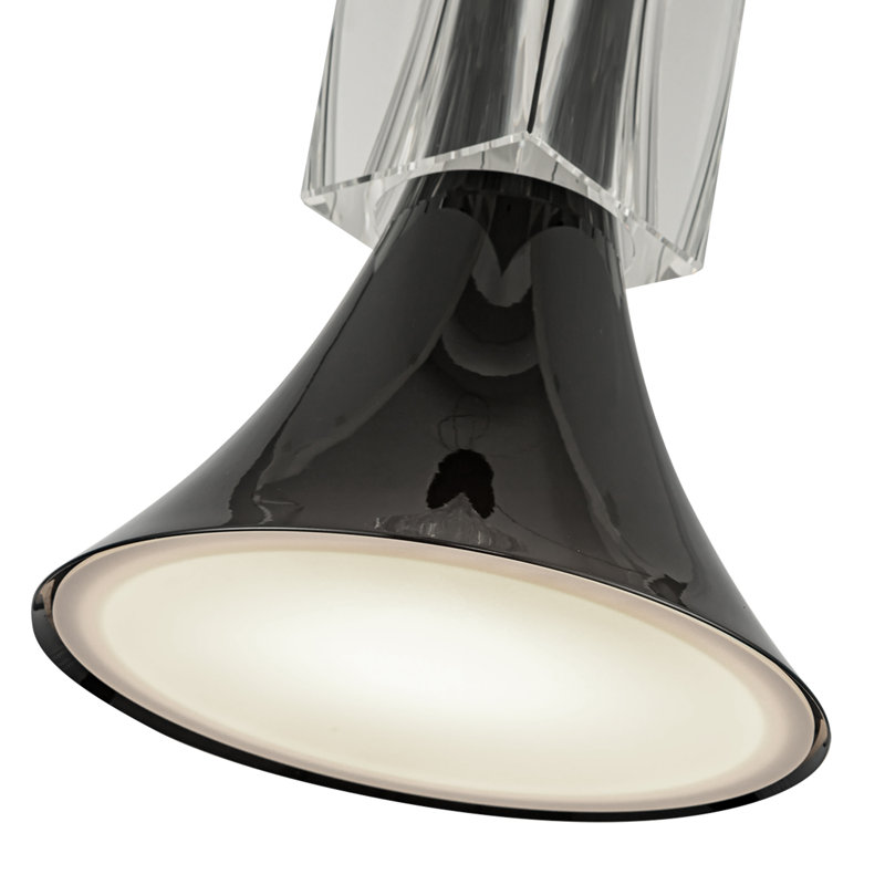 Floe 1 - Light LED Pendant, Glossy Black, Black