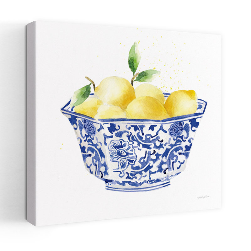 Art contemporain de fruits Elegant Fruit II, H 24 po x l 24 po