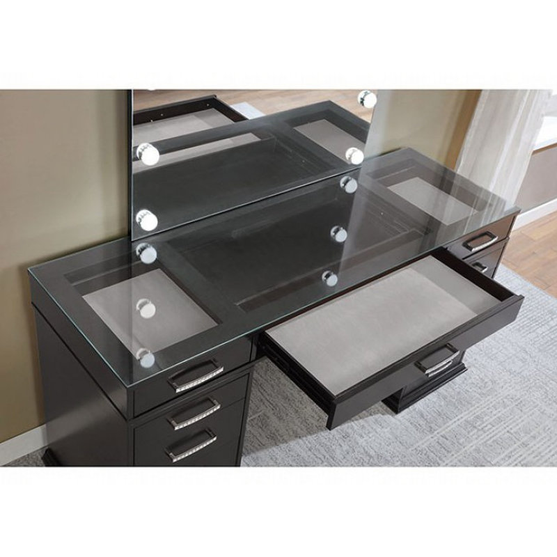 Rupe Vanity, Obsidian Gray