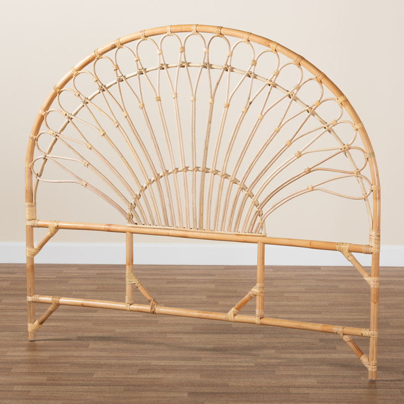 Devereaux Natural Brown Rattan King Size Headboard