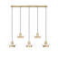 Lustre linéaire 5 lumières Ludo-123222950