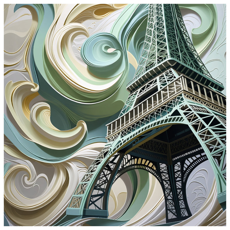 Eiffel Tower Bedding Architecture Comforter Modern, Twin