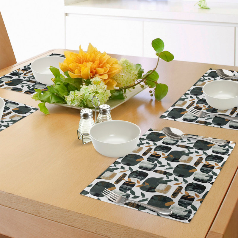 Ensemble de 8 napperons East Urban Home