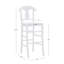 Tabouret de comptoir en bois massif