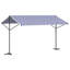 Dakota Fields 300cm D Polyester Cover Retractable Freestanding Awning-2116190995