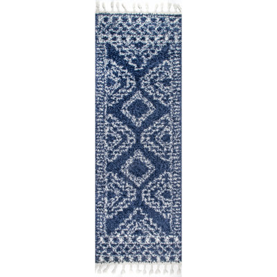 Armaghan Southwestern Blue Area Rug