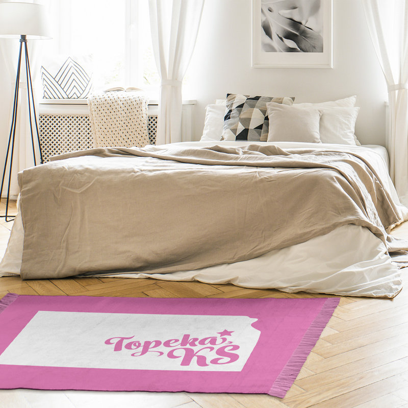 Tapis de zone rose topeka kansas