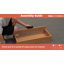 Buffet cannelé de 94,5 pouces avec rangement-368635082