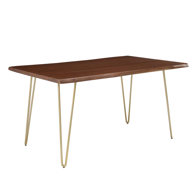 Table de salle à manger Modway Ardor, Doré
