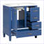 Ensemble d'armoire de salle de bain moderne avec lavabo et 3 tiroirs Modern-1459964060