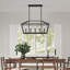 Lustre linéaire à 5 lumières pour îlot de cuisine Farmhouse