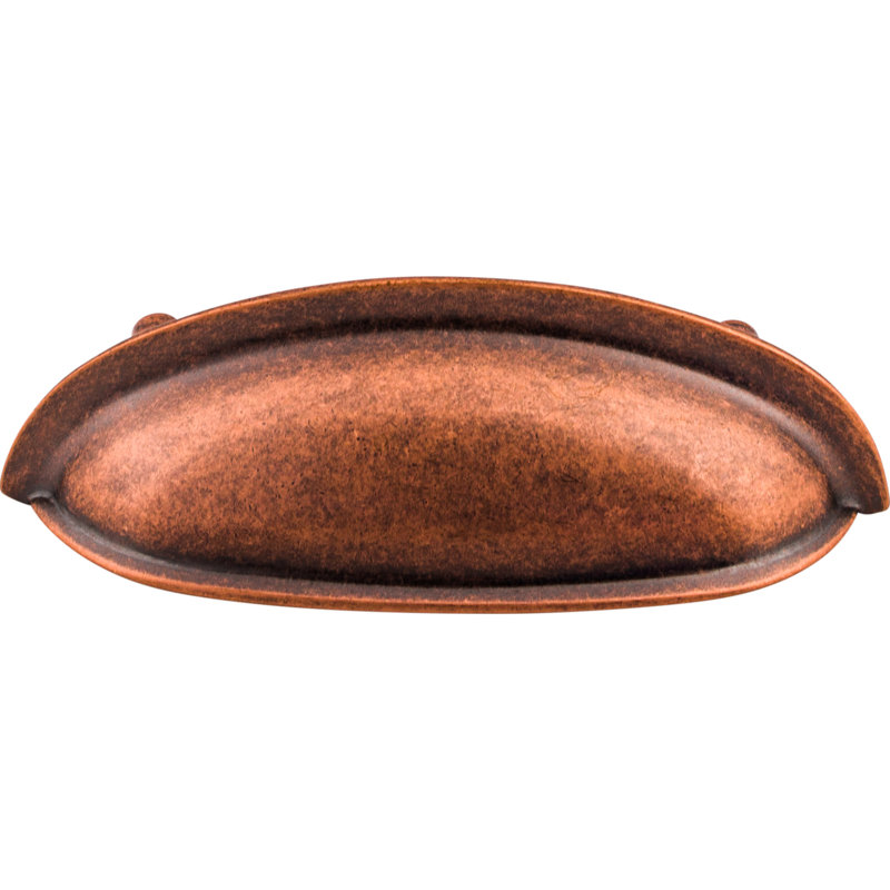 Somerset 3" Center to Center Cup/Bin pull, Antique Copper