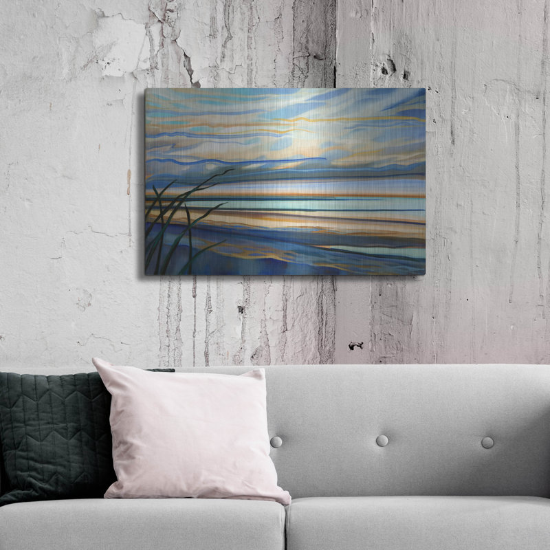 "Shoreline" par Louise Montillio, H 24 po x l 36 po