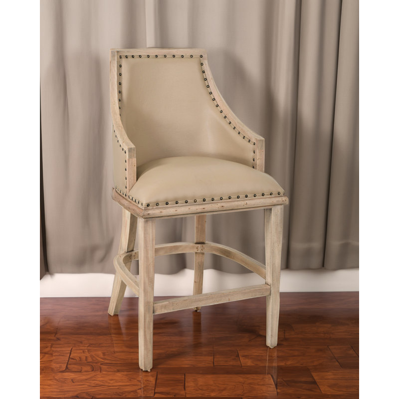 Tabouret de baril en similicuir Farmhouse                                                          