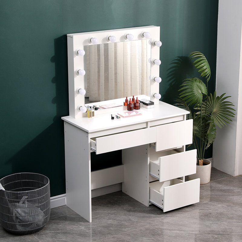 Oswaldo Dressing Table with Mirror