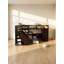 Lit superposé simple à 3 tiroirs avec bureau et armoire en L 118,3 po x P 94,1 po x H 62,2 po