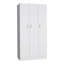 Armoire Ohio avec 3 portes, 2 tiroirs et 4 tablettes