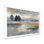 «Golden Path In The France Countryside», reproduction d'art sur toile encadrée, art abstrait gris