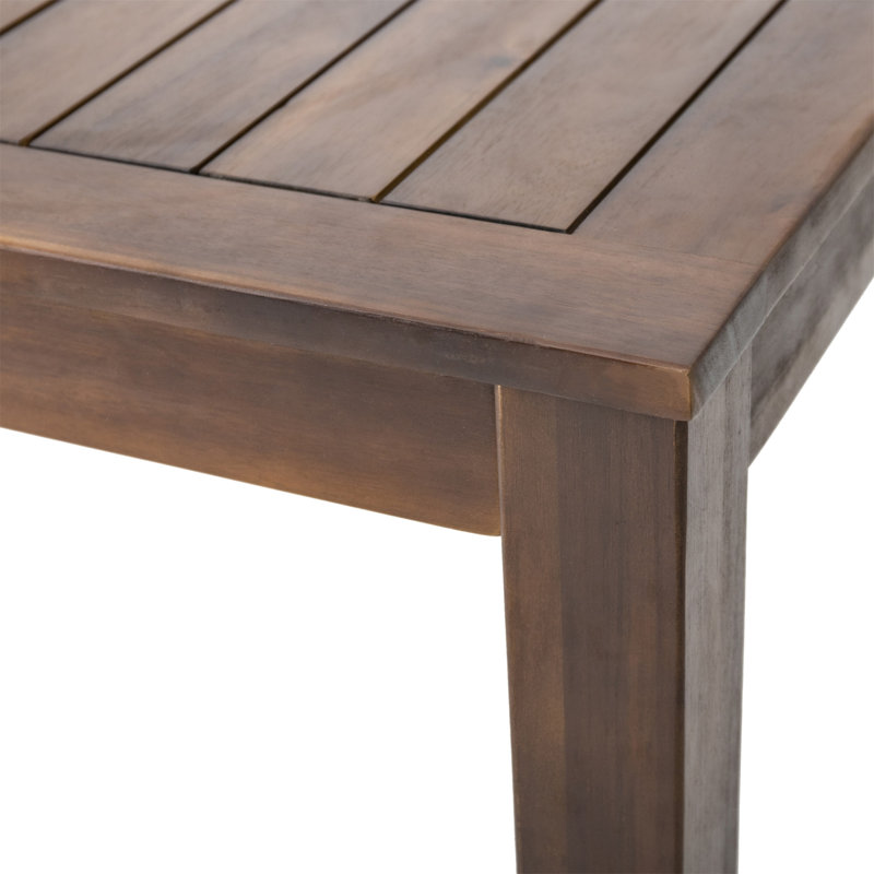 Outdoor Courtyard Table And Bench