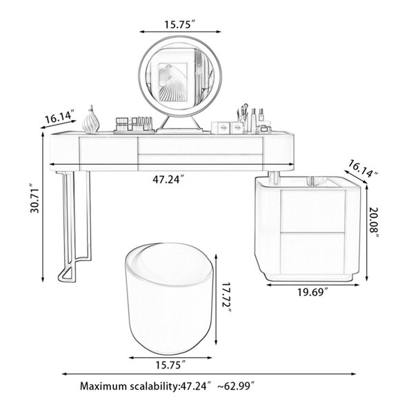 Dimensions du produit