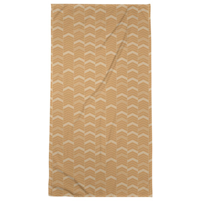 Serviette de plage lineed chevrons Stephenie