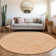 Machine Washable Indoor/Outdoor Claudian ACN1224 Salmon Rug