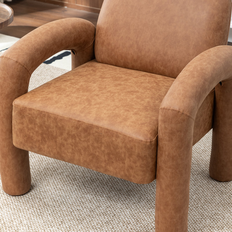 Fauteuil Iryanna, Brun