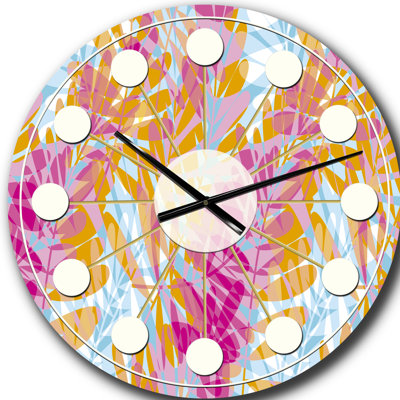 Horloge murale rétro Mid-Century