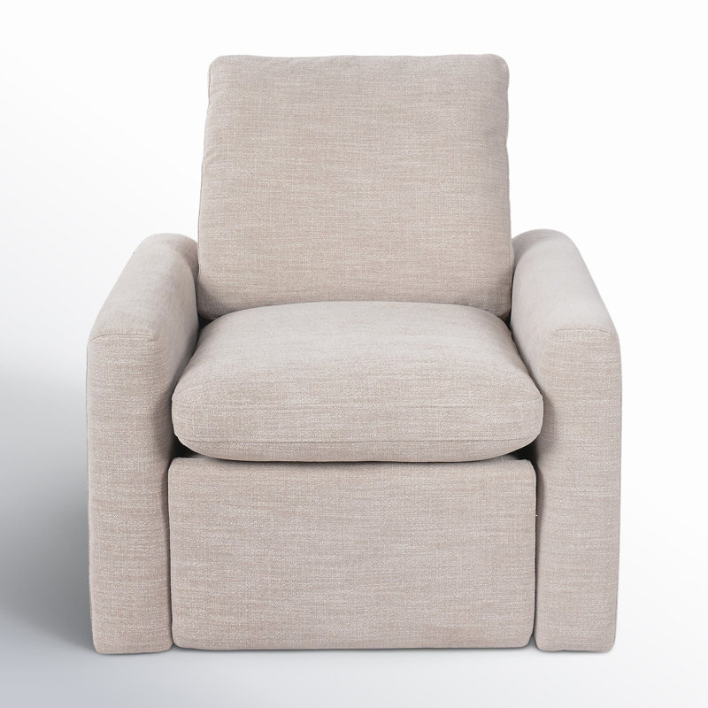 Tillery Recliner, Laken Stone, Polyester Blend