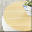Repose-pieds rond avec rangement 2 en 1, polyvalent comme table de bout et repose-pieds, gris clair, 25 x 25 po-127777425