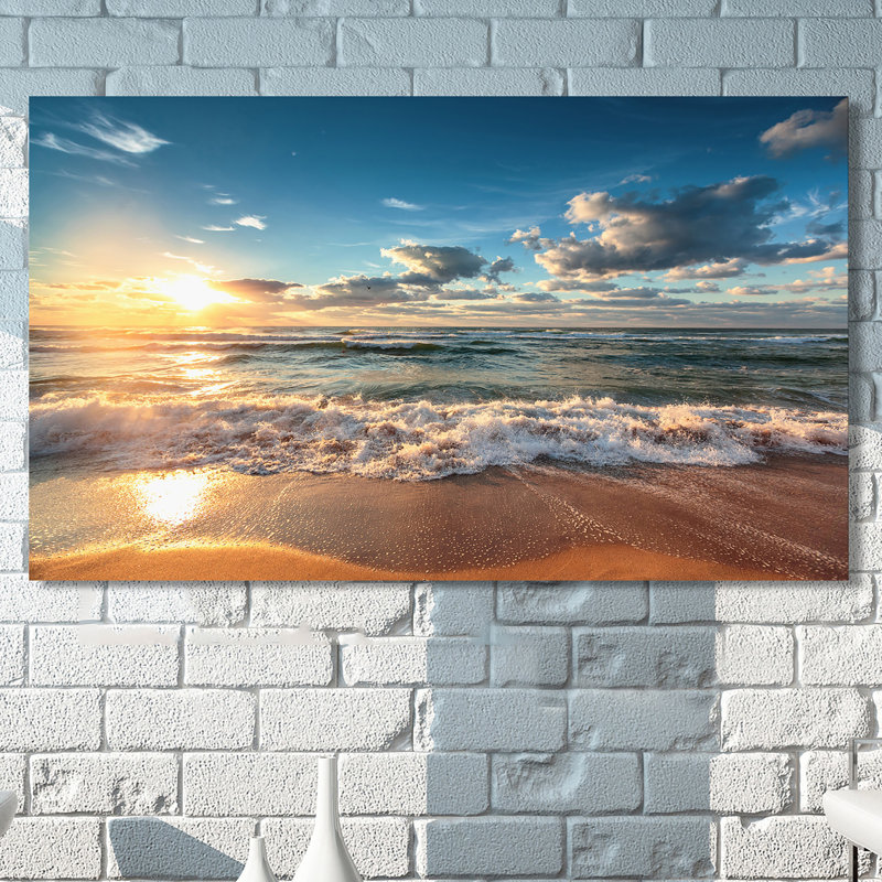 " Cloudscape Over The Sea 5 ", 36" H x 60" W x 1.5" D