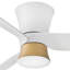 Ventilateur de plafond intelligent 52 po à 3 pales avec télécommande et éclairage inclus-84037679