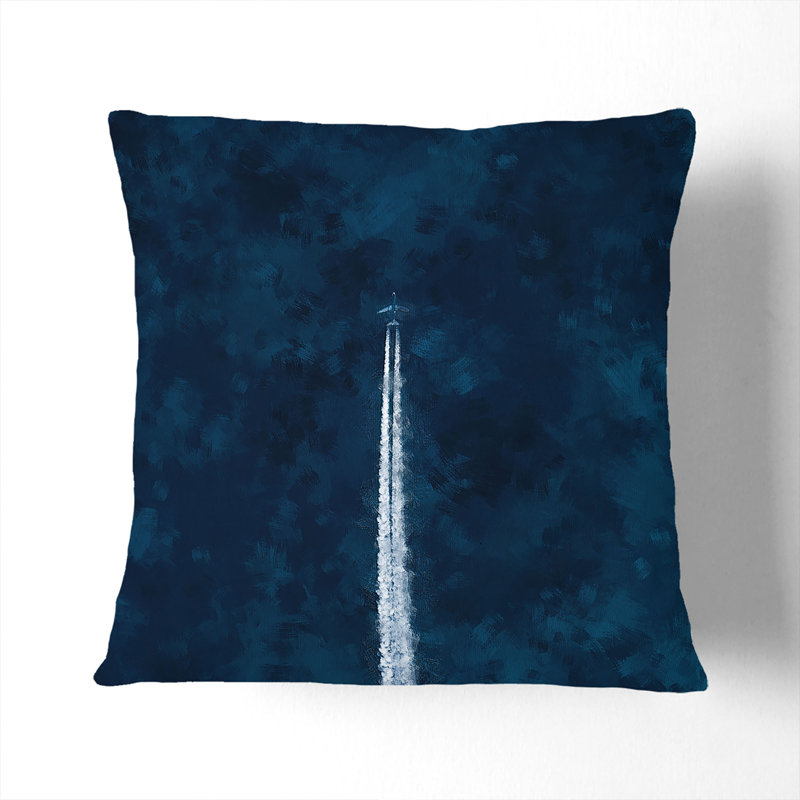 Square Throw Cushion, 55cm H x 55cm W x 20cm D, Stone