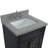 25'' Single Bathroom Vanity with Granite Top-2104954598