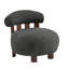 Modern Bouble Fabric Accent Chair-1809464141